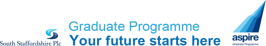 South Staffordshire Plc - aspire Graduate Programme. Your future starts here.